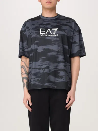 Ea7 T-shirt  Men Colour Black