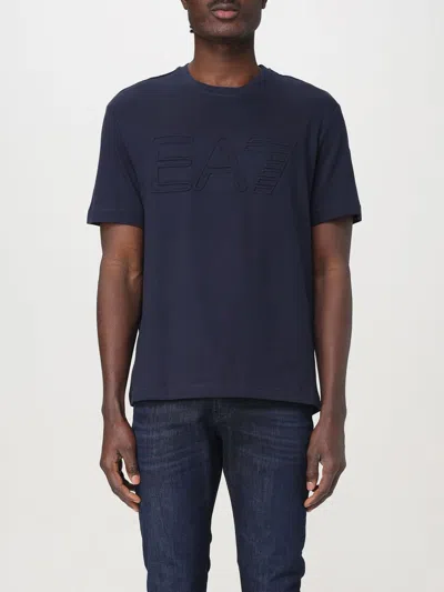 Ea7 T-shirt  Men Colour Blue