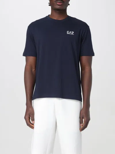 EA7 T-SHIRT EA7 MEN COLOR BLUE,425262009
