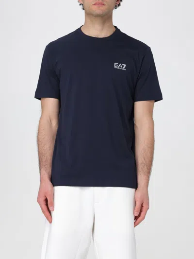 Ea7 T-shirt  Men Colour Blue