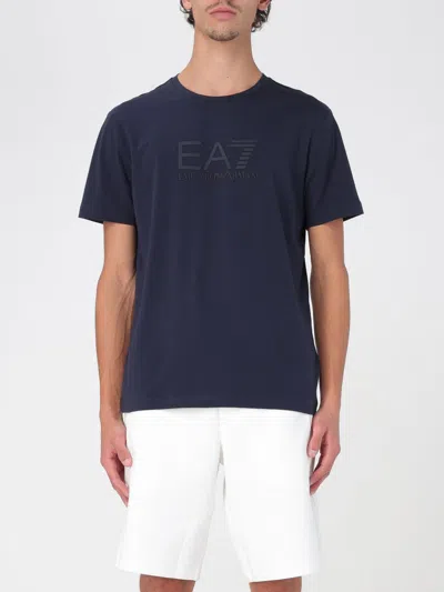 Ea7 T-shirt  Men Colour Blue