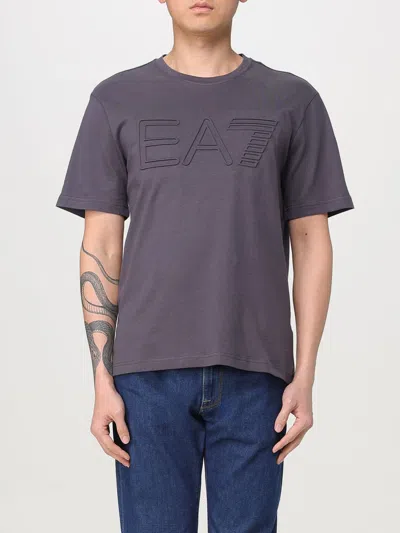 Ea7 T-shirt  Men Colour Charcoal