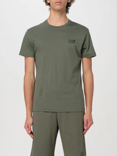 Ea7 T-shirt  Men Color Green In Green