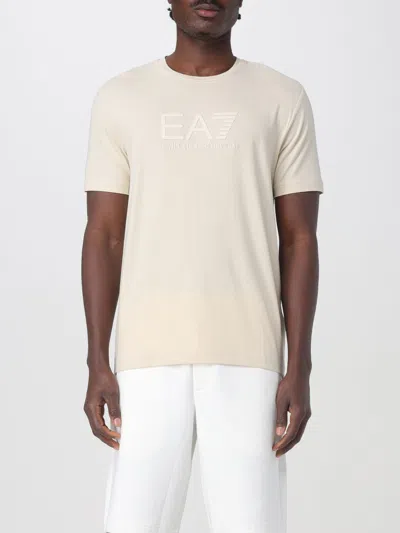 Ea7 T-shirt  Men Color Ivory