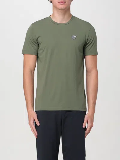 Ea7 T-shirt  Men Color Military In Military