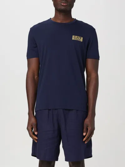 Ea7 T-shirt  Men Color Navy