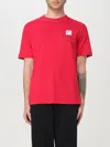 Ea7 Regular Fit T-shirts In Red