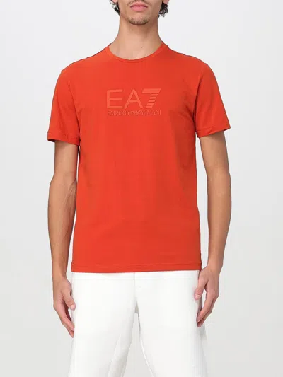 Ea7 T-shirt  Men Color Red
