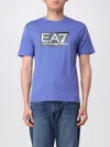 Ea7 T-shirt  Men In Royal Blue