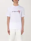 Ea7 T-shirt  Men Color White