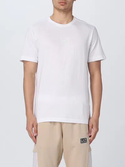 Ea7 T-shirt  Men Color White