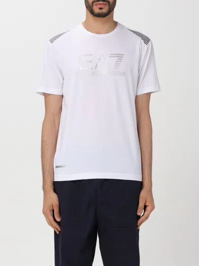 Ea7 T-shirt  Men Colour White