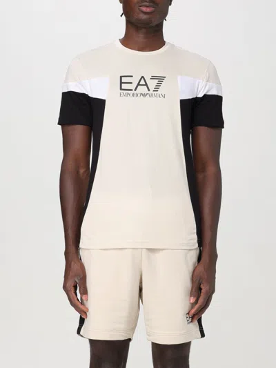 Ea7 T-shirt  Men Color White