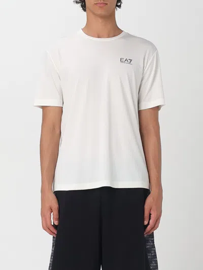 Ea7 T-shirt  Herren Farbe Yellow Cream In Multi