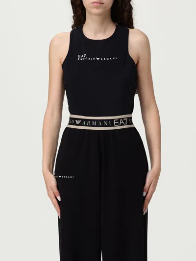 Ea7 T-shirt  Damen Farbe Schwarz