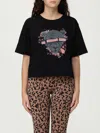 Ea7 T-shirt  Woman Color Black In Black