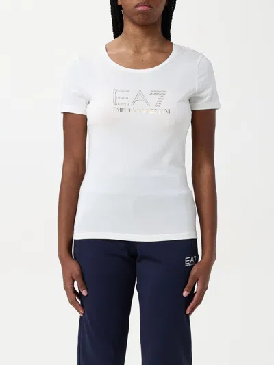 Ea7 T-shirt  Woman Color Natural