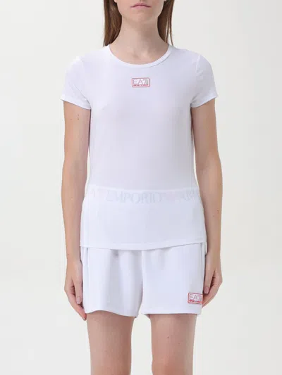Ea7 T-shirt  Woman Color White