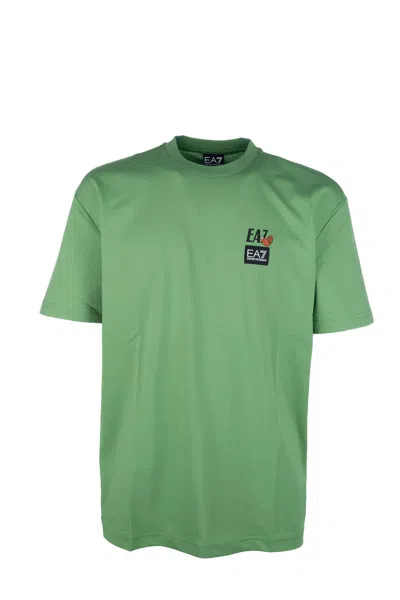 Ea7 T-shirt In English Ivy