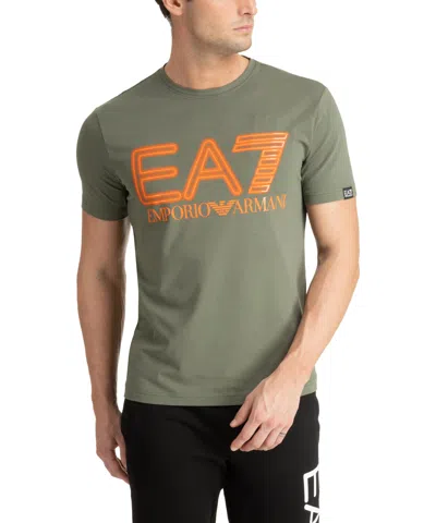 Ea7 T-shirt In Green