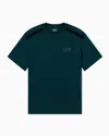 Ea7 T-shirt Ras-du-cou Dynamic Athlete En Tissu Technique Natural Ventus7 In Green