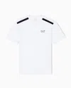 Ea7 T-shirt Ras-du-cou Dynamic Athlete En Tissu Technique Natural Ventus7