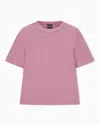 Ea7 T-shirt Ras-du-cou Precious En Mélange De Viscose