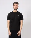 Ea7 T-shirt Sport Man  7m001037 Af10378 Uc0001 Black In Animal Print