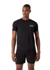 Ea7 T-shirt Sport Man  8npt22 Pjemz 1200 Black In Black