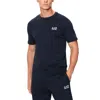 Ea7 T-shirt Sport Man  8npt26 Pjvqz Core Id 1562 Armor Blue In Blue
