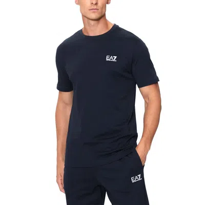Ea7 T-shirt Sport Man  8npt26 Pjvqz Core Id 1562 Armor Blue