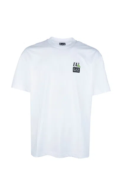 Ea7 T-shirt In White