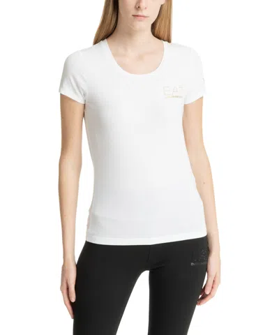 Ea7 T-shirt In White
