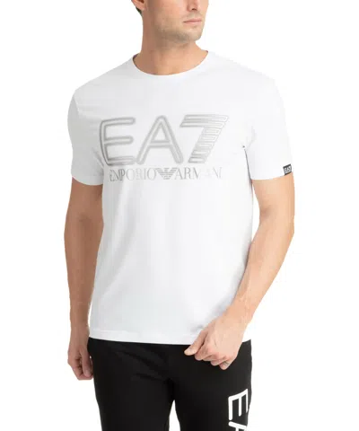 Ea7 T-shirt  Men In White