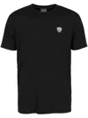 Ea7 Premium Shield Stretch Viscose-blend Crew-neck T-shirt