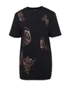 Ea7 T-shirt With Round Neck And Short Sleeves In Black