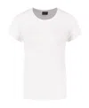 EA7 T-SHIRT WITH ROUND NECK AND SHORT SLEEVES
