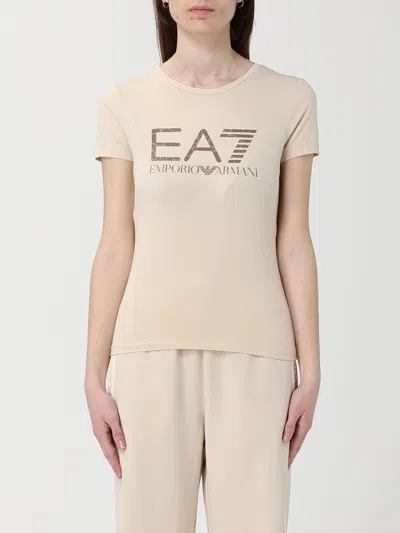 Ea7 T-shirt Woman  In Brown