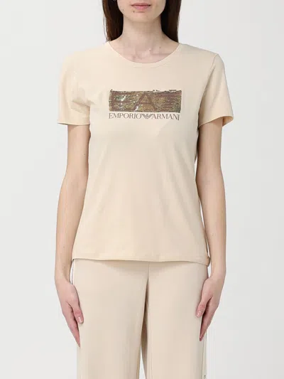 Ea7 T-shirt Woman  In Nude