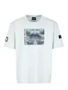 Ea7 Emporio Armani T-shirts And Polos In Ice Flow