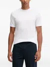 Ea7 Logo-detail T-shirt In White