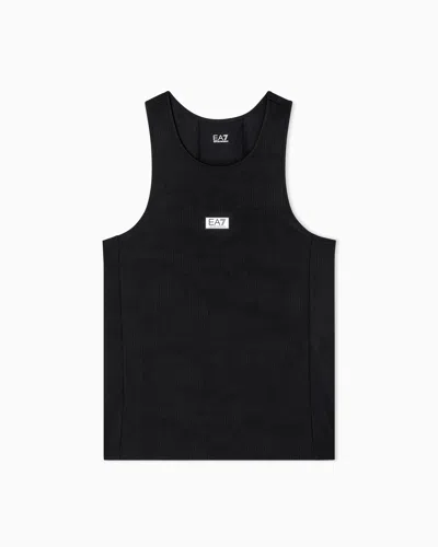 Ea7 Tank Tops In Black