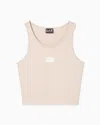 Ea7 Tank Tops In Sand