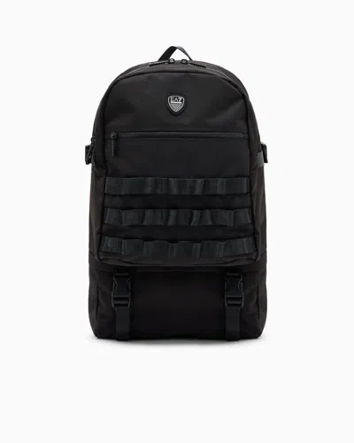 Ea7 Technical-fabric Round Backpack