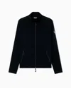 Ea7 Technical Ski Fleece In Powerstretch Technical Fabric In Black