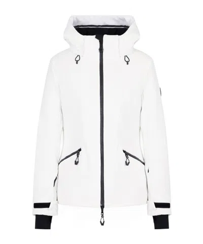 Ea7 Technical Ski Jacket With Stratum7 Padding In White