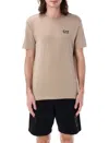 Ea7 Tee In Beige