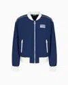 Ea7 Tennis Club Stretch-nylon Bomber Jacket