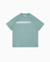 Ea7 Tennis Pro Boy T-shirt In Ventus7 Technical Fabric In Light Blue