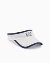 Ea7 Tennis Pro Cotton Visor In White